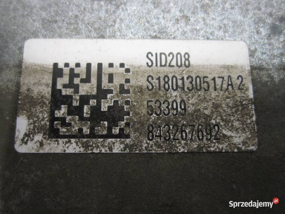 FORD TRANSIT 18r sterownik silnika BK3112A650BB Kielce