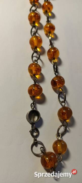 Naszyjnik Bursztyn Fischland Białystok sprzedam