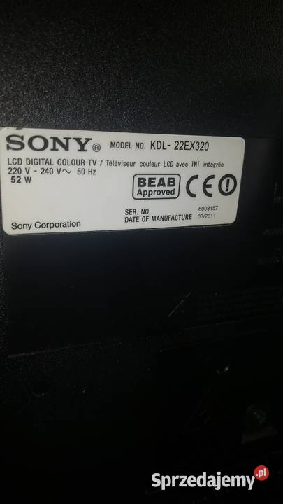Telewizor Sony 22 Cale Legnica