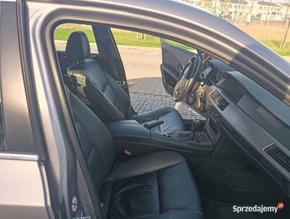 BMW E60 M54B22 Xenon Klima Nawigacja Skóry wielkopolskie