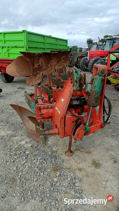 Pług obrotowy 4 Kverneland sprowadzony 4x40 kuhn nieuszkodzony Radom