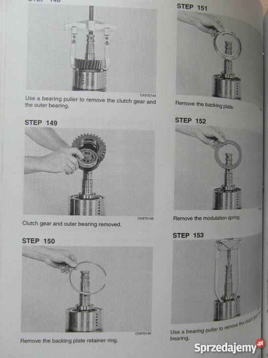 INSTRUKCJA NAPRAW CASE 580SK i inne Szczecin