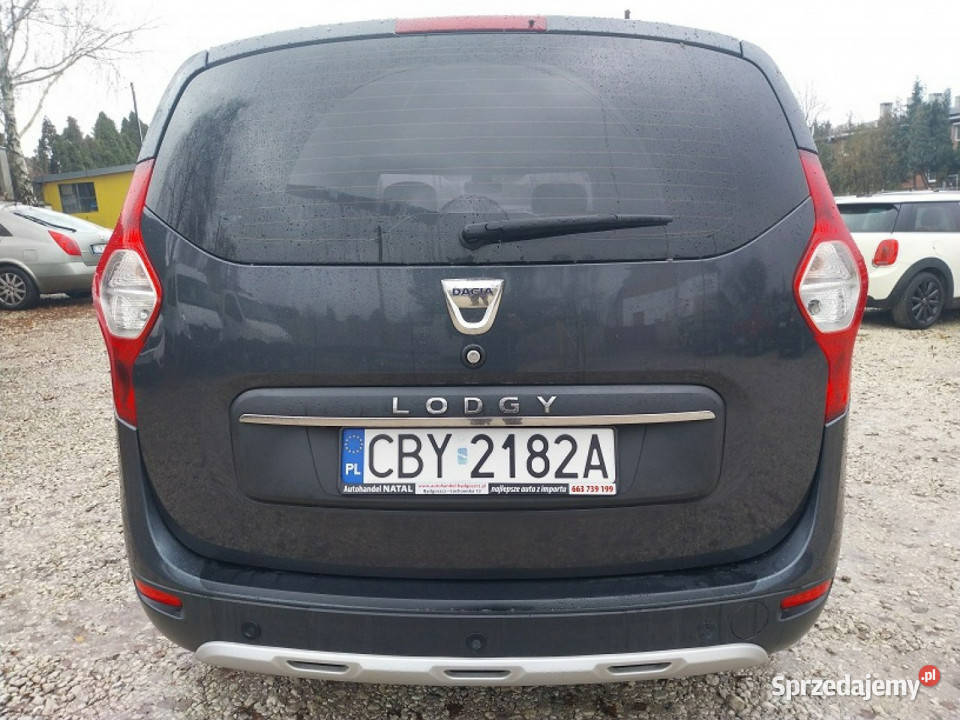 Dacia Lodgy Najbogatsza wersja Skóra Navi nieuszkodzony Bydgoszcz