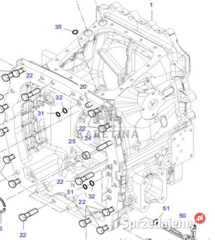 Fendt 930 933 936 939 942 Vario Gen 6 Obudowa Jastrzębniki