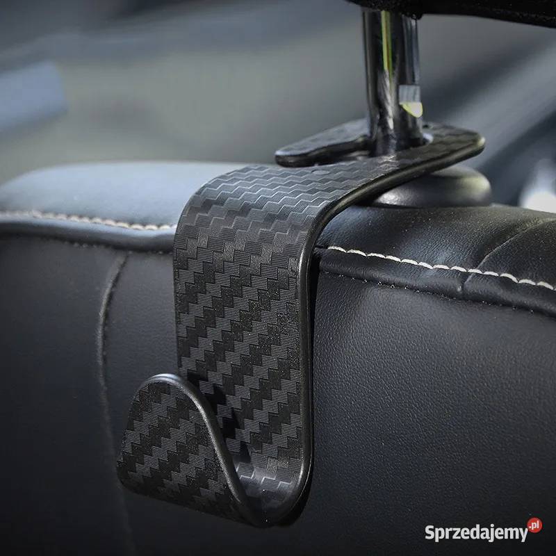 Karbonowy uchwyt na fotel kierowcy zagłówek 2