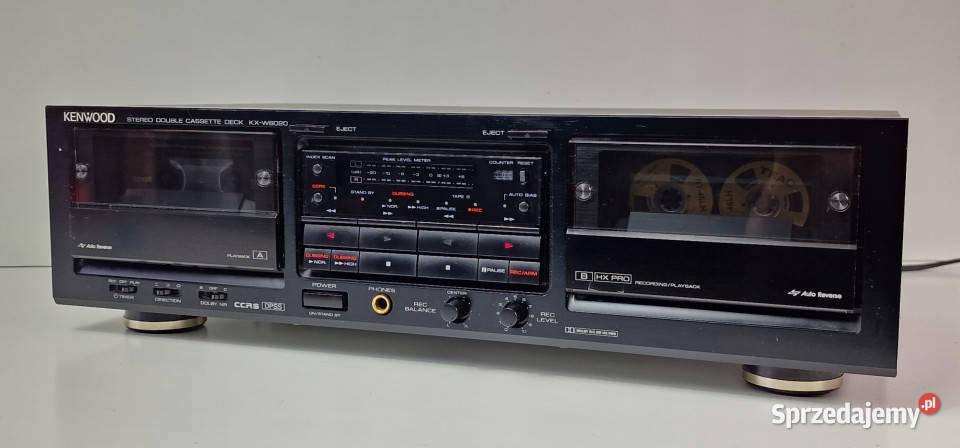 Kenwood magnetofon dwukasetowy KX W 6020 KXW6020 Międzychód