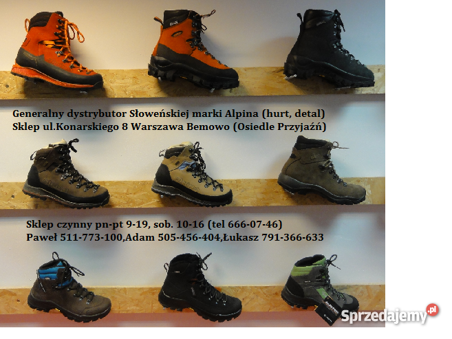 Alpina Diamond Trekking Rozmiar 41,5 mazowieckie Warszawa