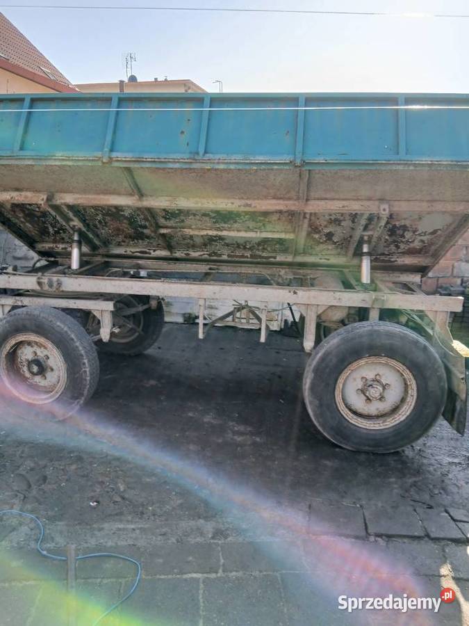 Przyczepa wywrotka nieuszkodzony Łobżenica sprzedam