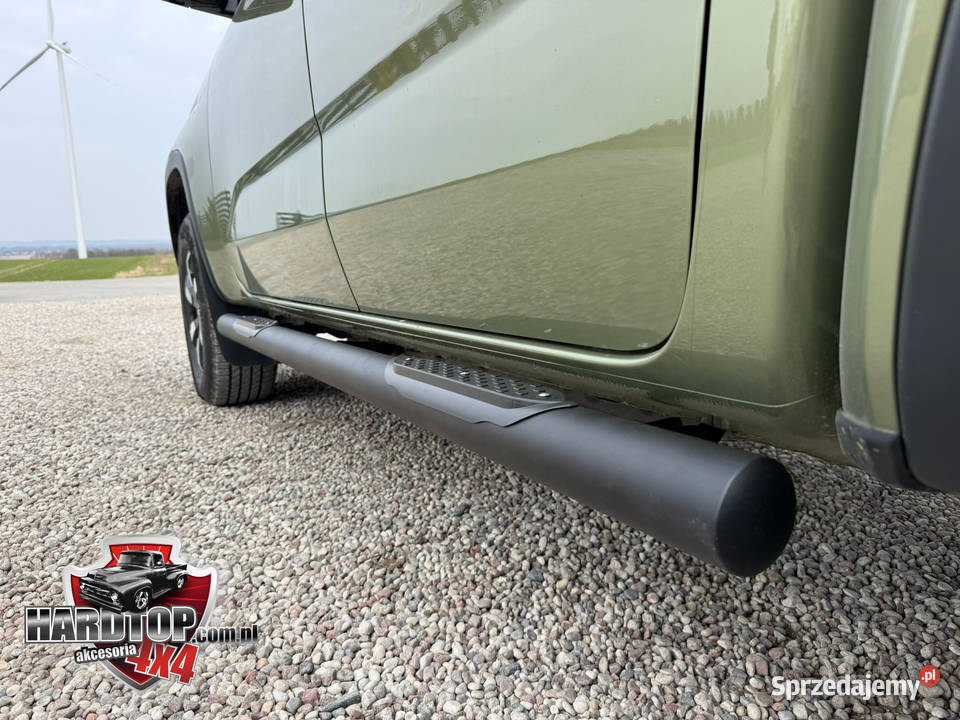 Progi orurowanie Boczne CZARNE 70mm VW Amarok warmińsko-mazurskie