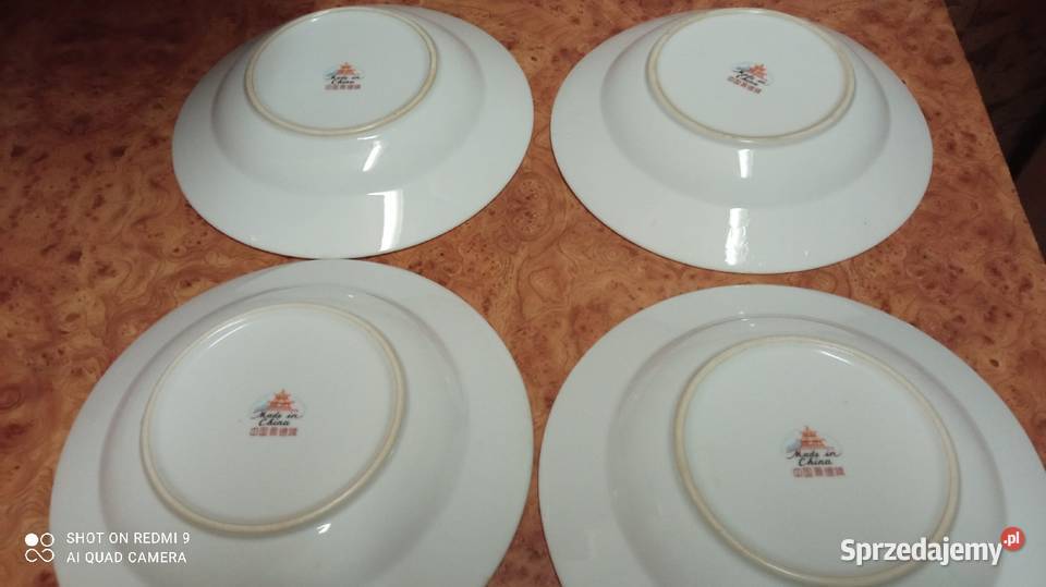 4 duże talerze porcelana chińska 227 sprzedam