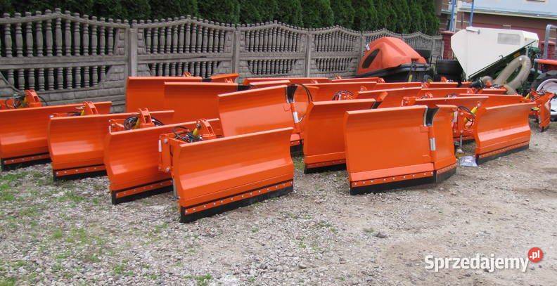 Pług do śniegu prosty skręt hydrauliczny 200 nieuszkodzony