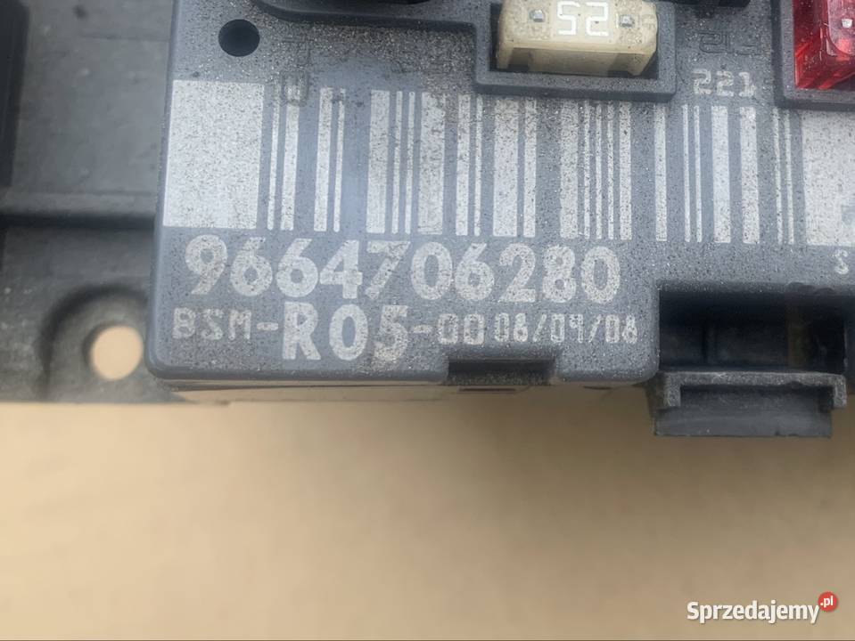 9664706280 moduł komfort bsm R05 Citroen c4 I 1 Szczecin