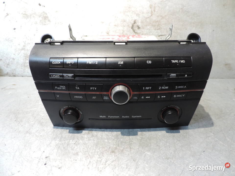 FABRYCZNE RADIO CD MAZDA 3 I BK