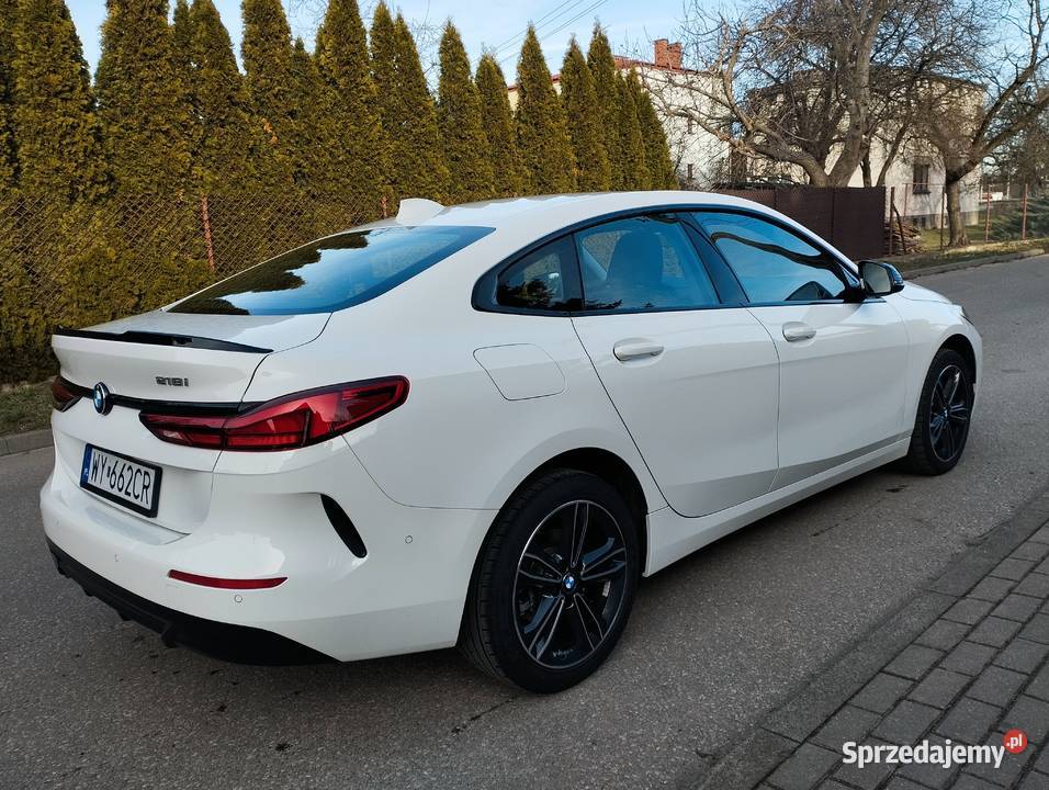 BMW 218i gran coupe automat navi Salon 2022 kamera cofania mazowieckie Warszawa sprzedam