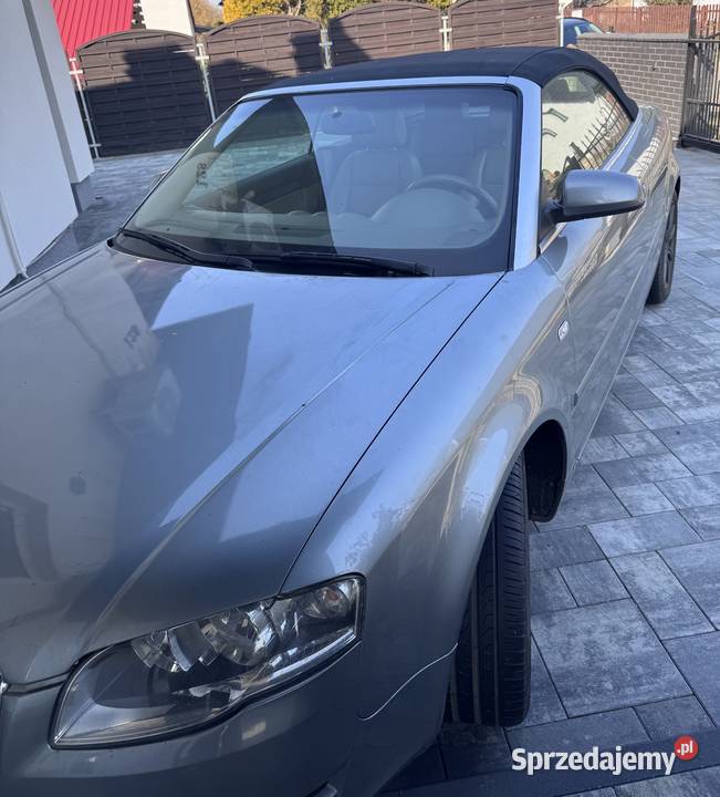 Audi A4 18 gaz benzyna 2007 kabriolet cabrio