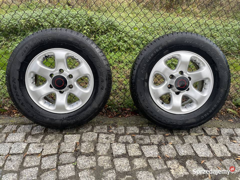 Koła felgi z oponami opel frontera B dolnośląskie Dzierżoniów