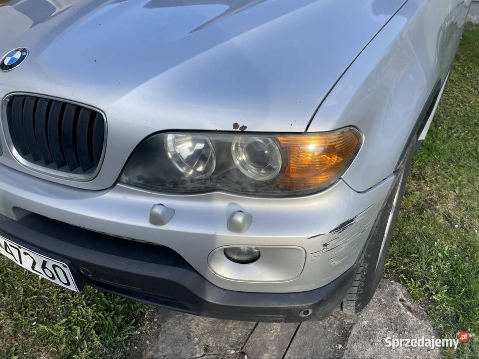 BMW X5 30d czarny sufit szyber klimatronik nieuszkodzony Końskie