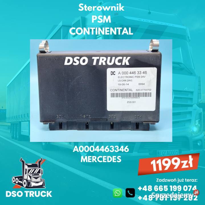 A0004463346 PSM CONTINENTAL Sterownik Kompute ciężarowe Zawichost sprzedam