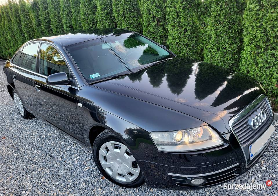 Audi A6 20 TDI Climatronic Xenon Tempomat czarny Kraków