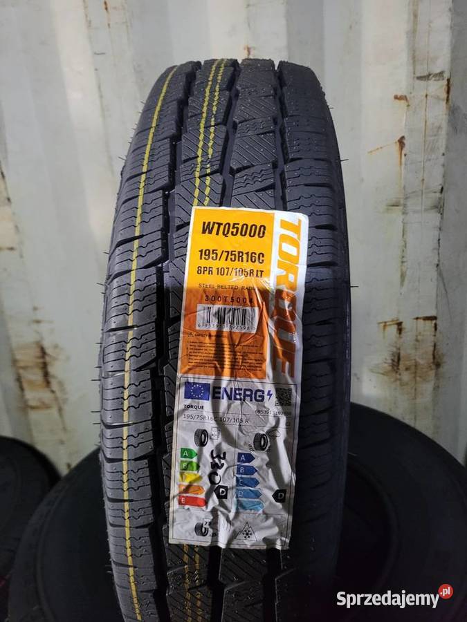 Oponay zimowe TORQUE WTQ5000 19575 R16C nowa Dobczyce