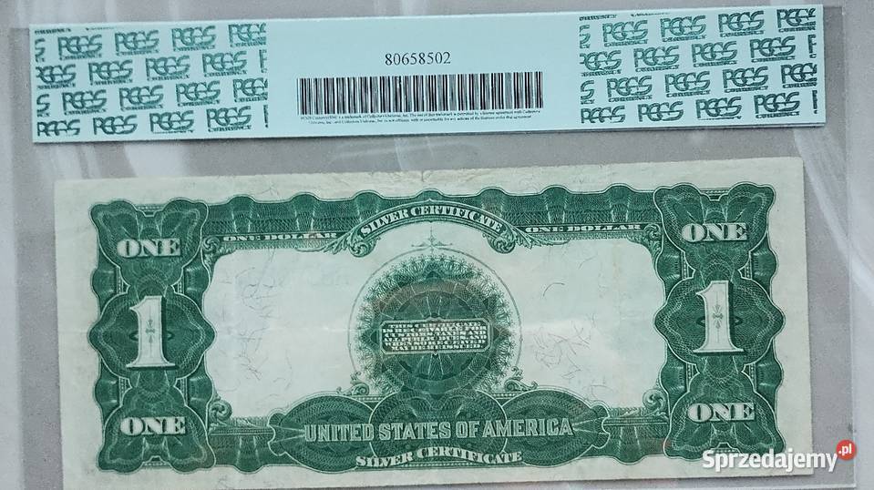 Banknot 1 1899 Black Eagle Silver Certificate Rzeszów sprzedam