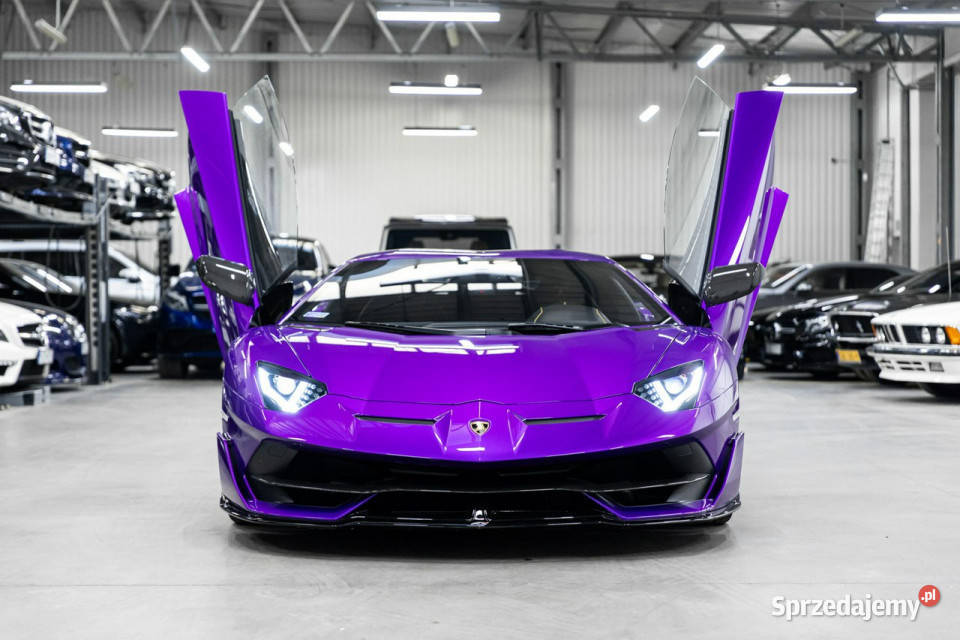 Lamborghini Aventador SVJ LP 770 65 V12 Viola Węgrzce