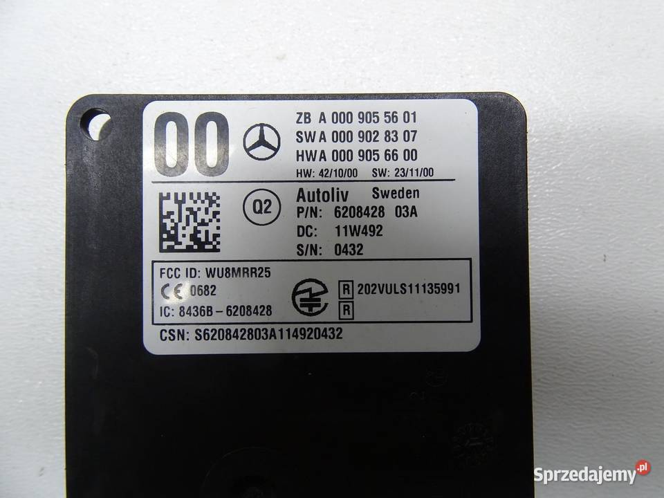 CZUJNIK RADAR DISTRONIC PRĘDKOŚCI A0009055601