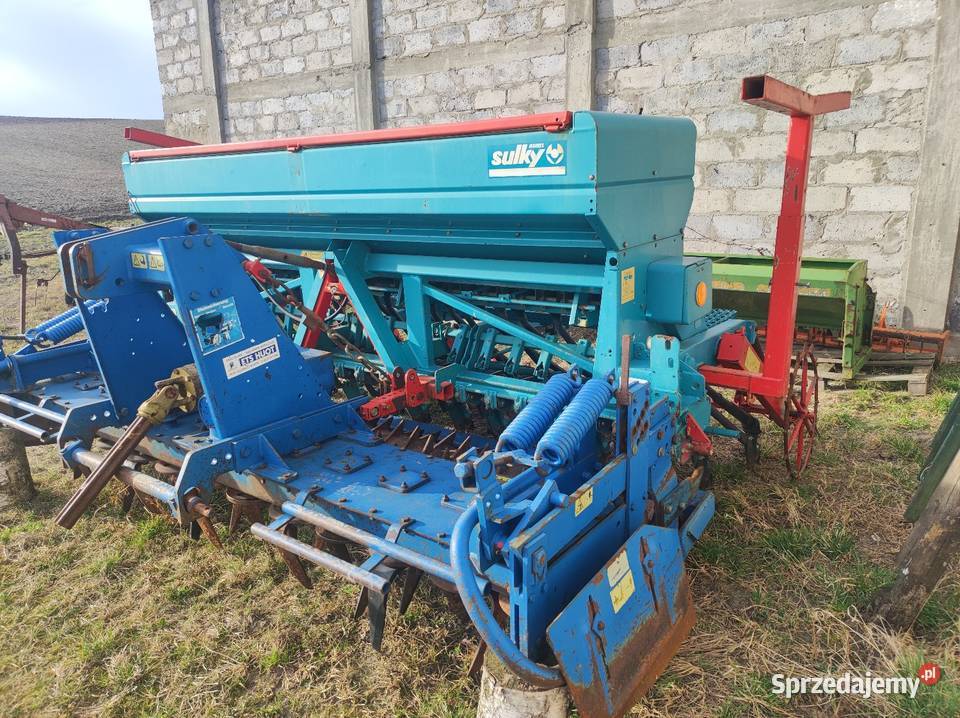 Agregat uprawowo siewny rabe werk sulky Korytnica