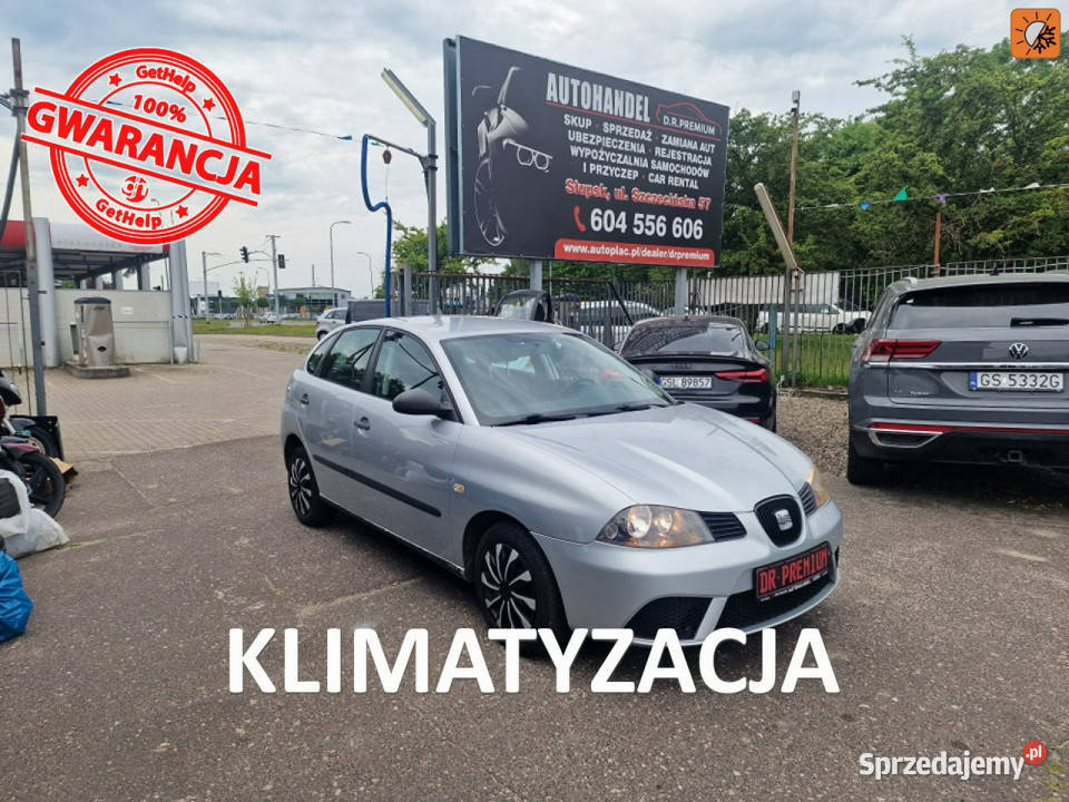 Seat Ibiza 12 Benzyna 69 Klimatyzacja El Szyby lakier metallic