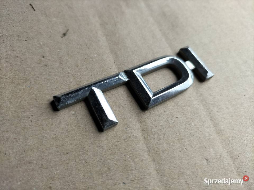 AUDI 80B4 80 B4 TDI ZNACZEK NAPIS EMBLEMAT TDI lubelskie Kamień-Kolonia