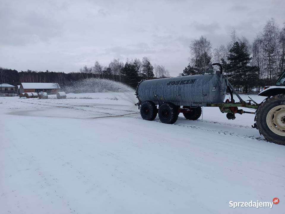 Beczkowóz Joskin Beczka Brilli l Asenizacyjna Joskin Beczkowozy łódzkie Stryków