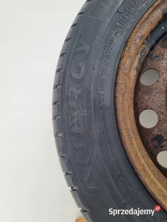 Peugeot Citroen KOŁO ZAPASOWE zapas 18565 R15 Średnica 15"