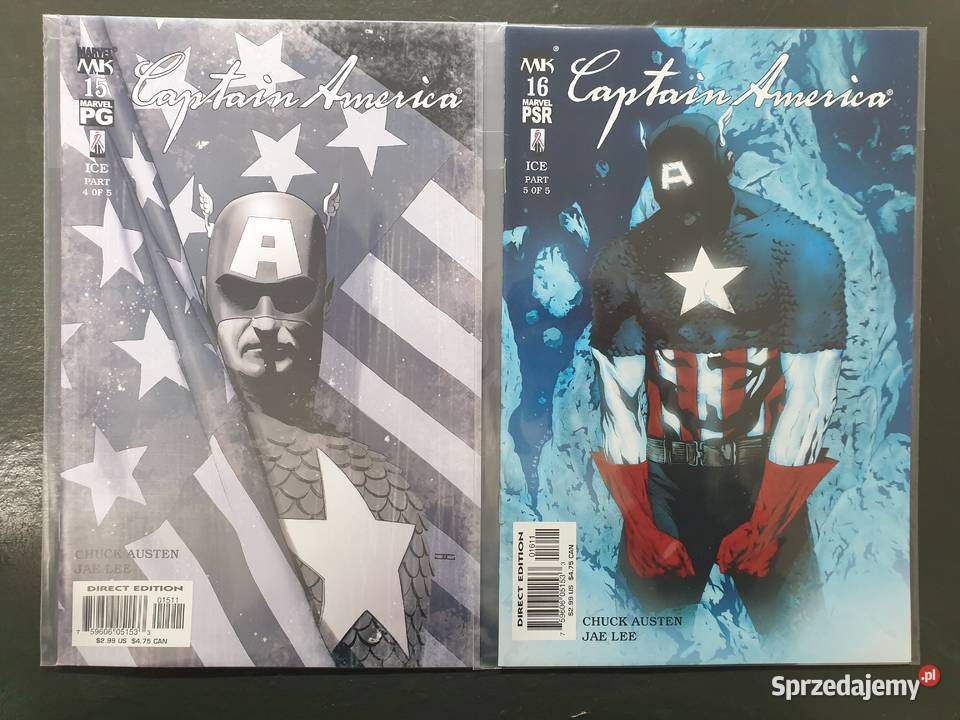 Marvel Knights Captain America 13 komiksów USA Superbohaterowie Gdynia