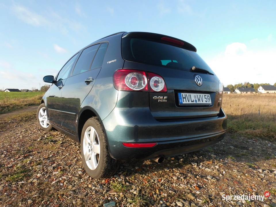 Volkswagen Golf 6 plus 16 TDI Bluemotion 2011r Trzcianka