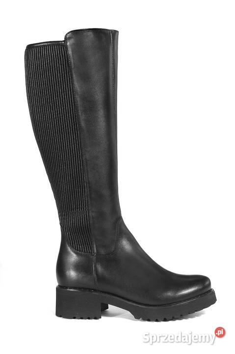 Kozaki na platformie stretch 36 41 23cm Kozaki