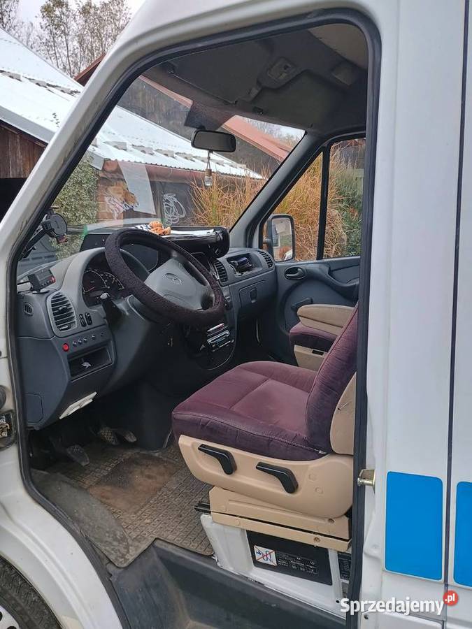 Mercedes sprinter 22 CDI bus dostawczak kamper Rok produkcji 2004 Mercedes-Benz Tarnobrzeg