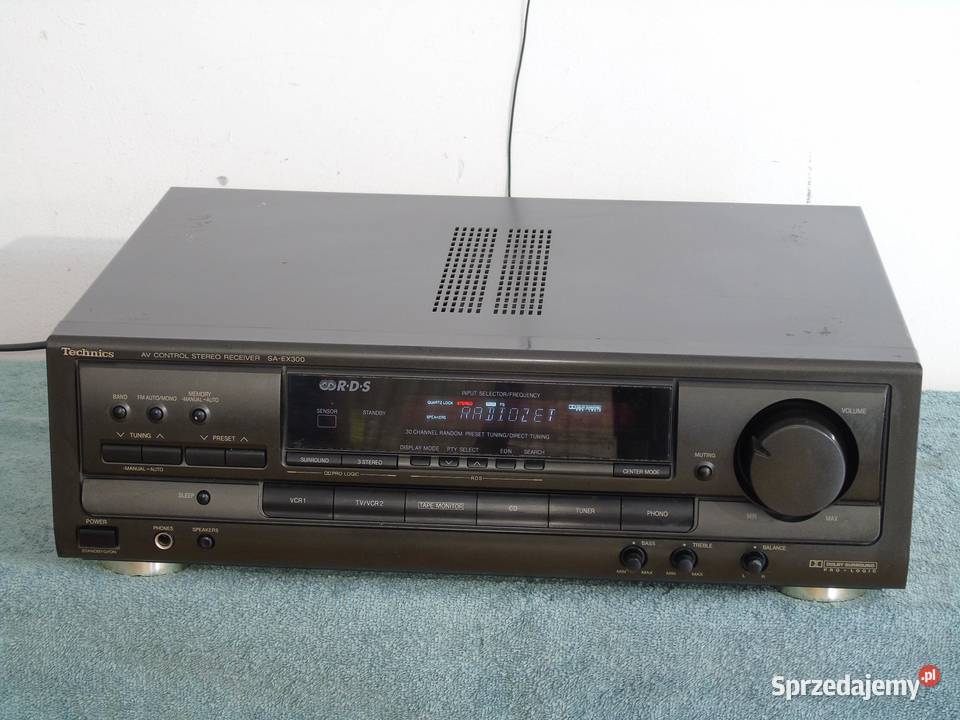 Wzmacniacz z radiem Technics SAEX 300 sprawny i Jasło