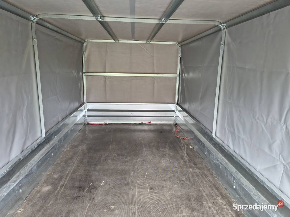 Przyczepa lekka Neptun N7 plus stelaż i plandeka Do samochodów osobowych małopolskie Grabie sprzedam
