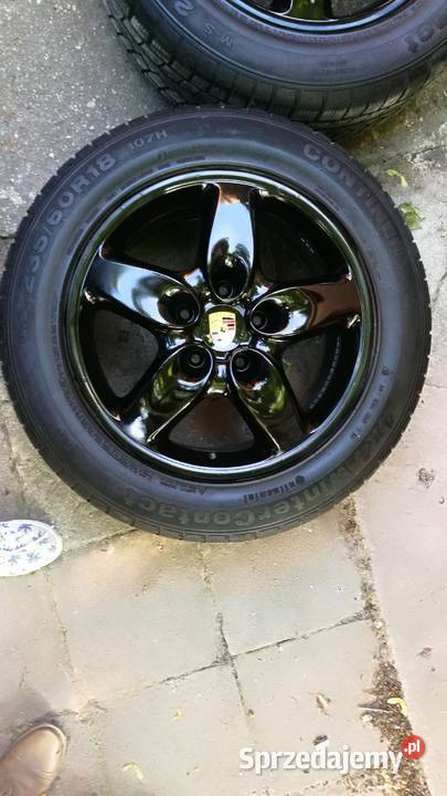 Felgi Porsche Cayenne 8x18 z oponami zimowymi aluminiowe Chojnice