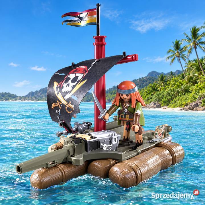 PLAYMOBIL Pirates 71794 Piracka tratwa ze wielkopolskie Przeźmierowo