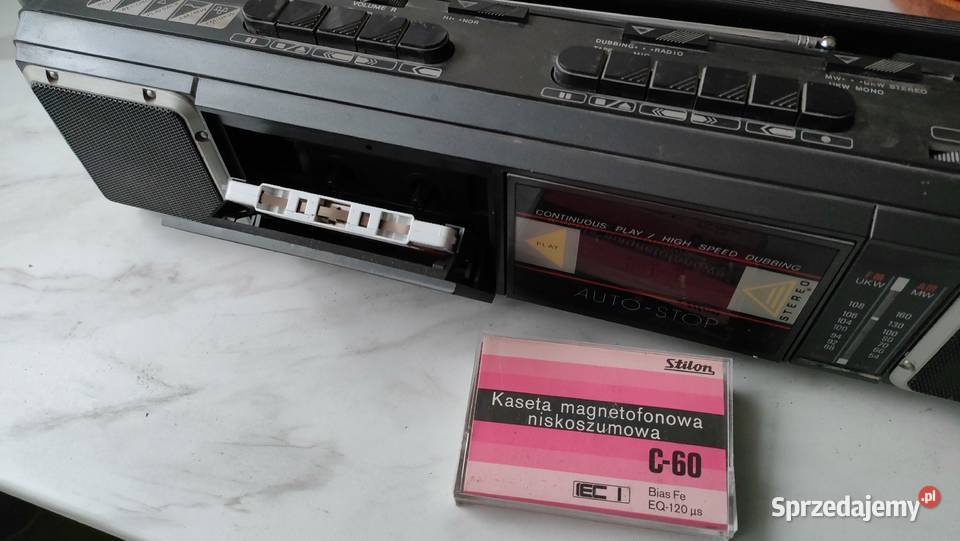 Radio Magnetofon kasetowy STR438