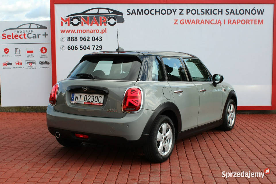 Mini Cooper Automat 15 Benzyna Salon Polska lakier metallic Włocławek