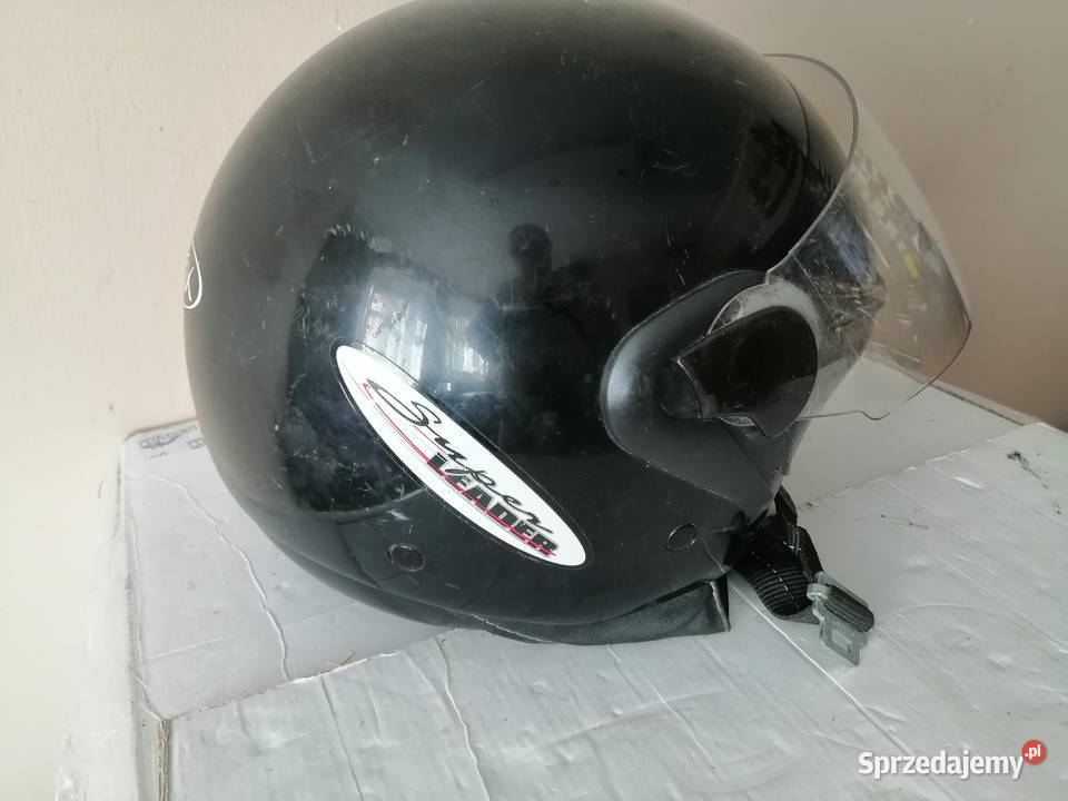 kask super leader kask z szybka dolnośląskie Legnica sprzedam