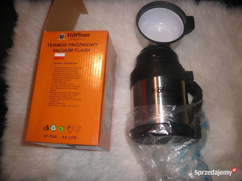 Termos próżniowy Hoffner Pojemnik bidon 600 ml inny kolor Wrocław