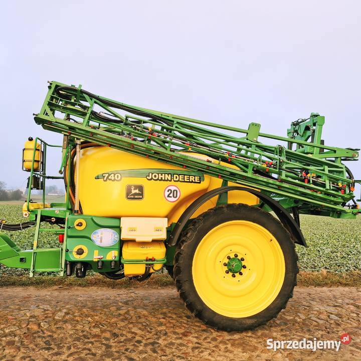 Opryskiwacz John Deere 740 2421m 4000l 7 sekcji Zaczepiane Strzelno