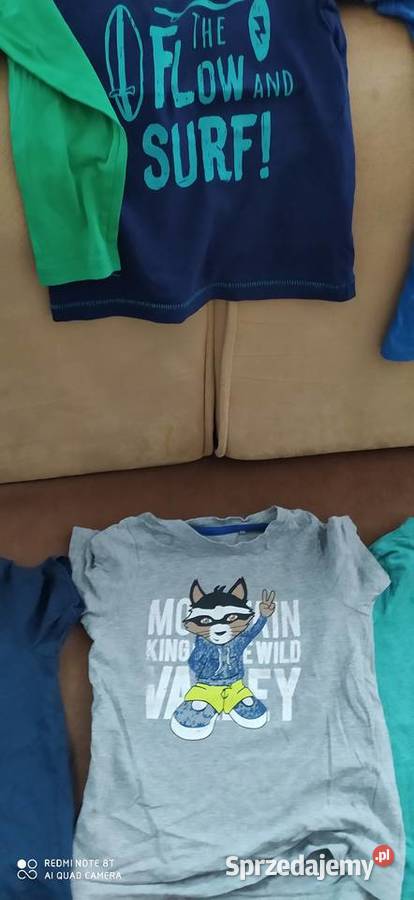 ubrania chłopięce 98 104 paka ubrań 10 sztuk Poznań