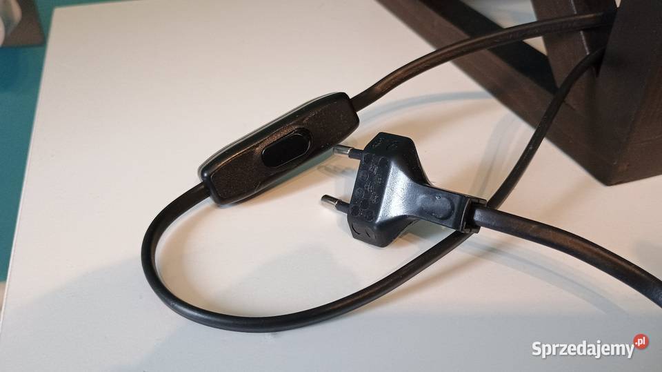 Lampa drewniana stołowa Lampy stołowe i nocne mazowieckie Mława