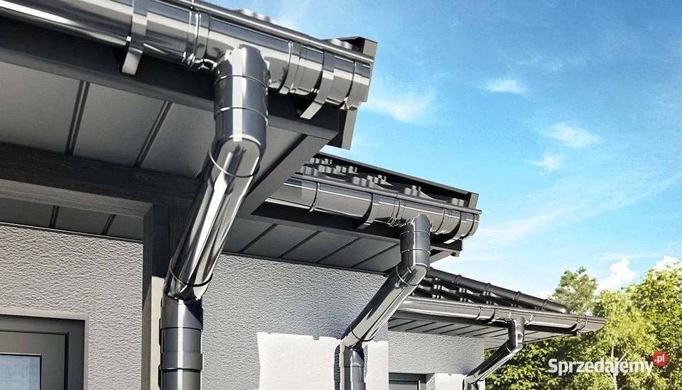 Rynna plastikowa PCV 130 PVC zewnętrzne Budownictwo i akcesoria Wrocław