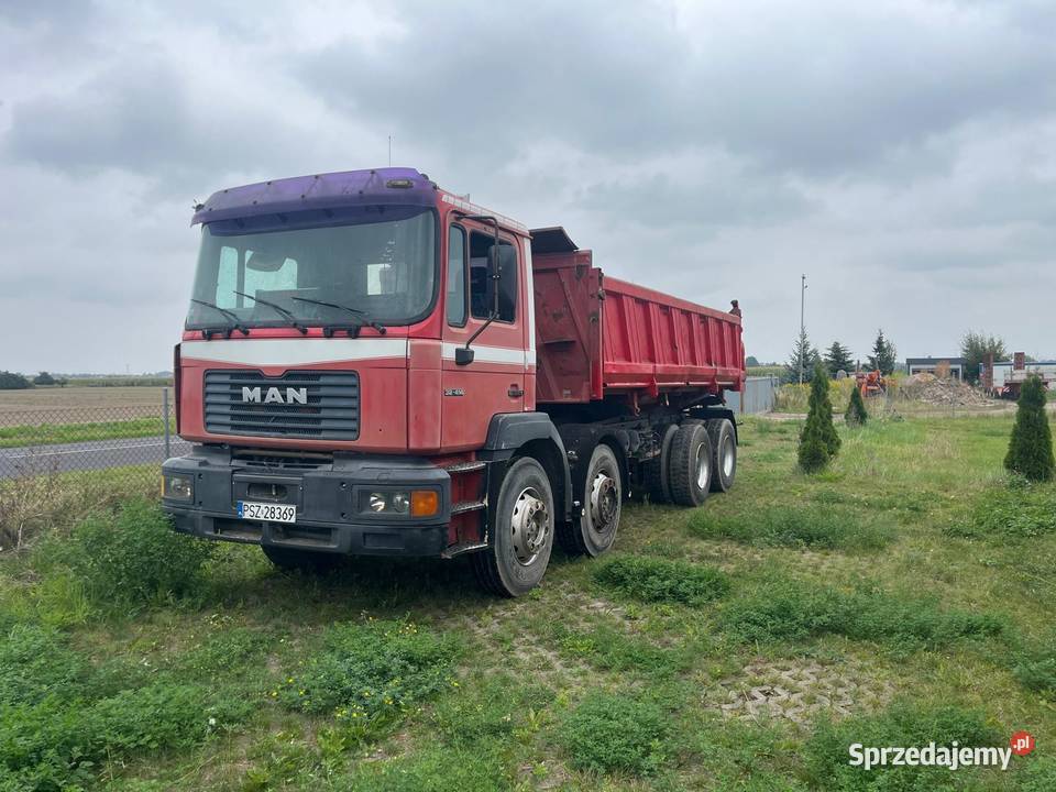 Man F2000 8x4 hydroburta Szamotuły