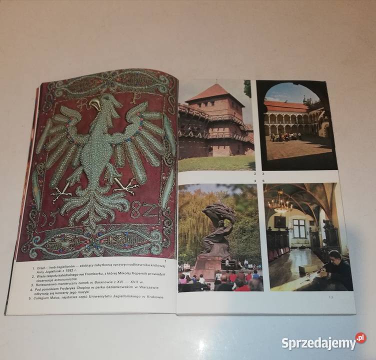 Przewodnik Polsce z mapą PRL 1976 r Warszawa
